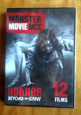 NEW 12 Assorted Horror Beyond The Grave DVD, Monster Movie Mix - Image 1 of 2