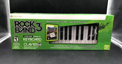 Teclado inalámbrico Mad Catz Rock Band 3 para XBOX 360 - CAJA ABIERTA NUEVA Foto 1 de 4