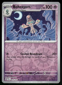 Beheeyem 074/162 Uncommon Reverse Holo NM Pokemon SV05: Temporal Forces - Picture 1 of 2