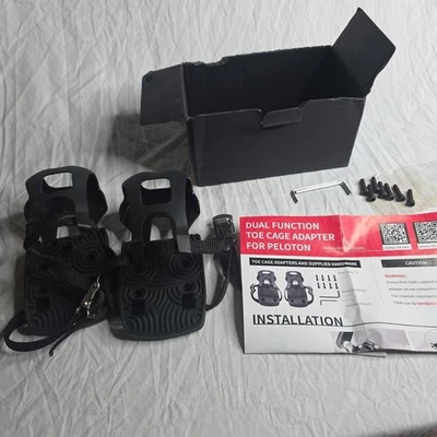 Adaptador de gaiola de biqueira dupla função para pelotão sem necessidade de sapatos de ciclismo LEIA (BUM) - Imagem 1 de 4