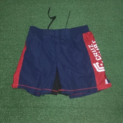 Pantalones Cortos de Lucha Cruz Cmbt Cintura Elástica MMA Muay Thai Entrenamiento Lucha EE. UU. Hombres XL Foto 1 de 4