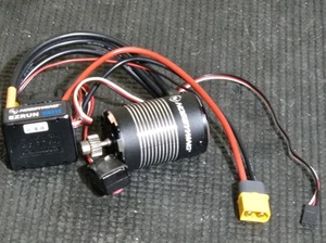 New Hobby Wing Max10 3652 Combo Brushless Motor 3300kv Installed But Never Ran - Picture 1 of 7