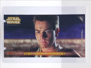 OBI-WAN KENOBI 1999 TOPPS WIDEVISION STICKER STAR WARS EPISODE 1 Q5037 - Picture 1 of 2