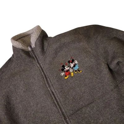Chaqueta Disneyland Resort Vintage Mickey & Minnie Cremallera Completa Manga Larga Vellón (L) Foto 1 de 4