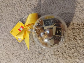 LEGO 853345 - Gold Bricks HOLIDAY Christmas Ball Ornament Bauble NEW, Sealed