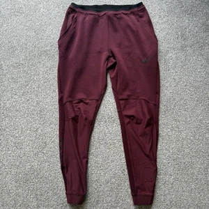 Nike Pro Dri-Fit Pantaloni da Allenamento Joggers Conici Marrone BV5515-681 Uomo M Slim - Foto 1 di 8