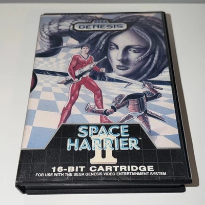 Space Harrier II for Sega Genesis — Complete CIB — Tested/Working — 1989 - Image 1 of 4