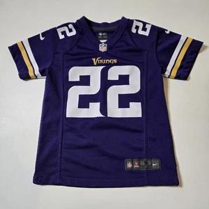 On Field Nike Small Size 8 Minnesota Vikings 22 Jersey Harrison Smith Kids Child - Picture 1 of 8