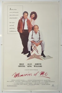 MEMORIES OF ME (1988) Original Cinema One Sheet Movie Poster - Billy Crystal - Picture 1 of 6
