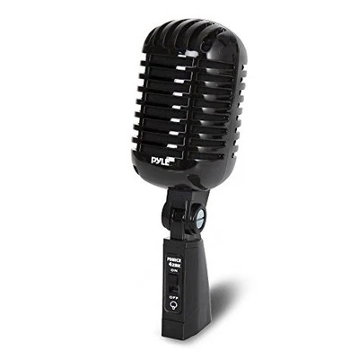 Microphone Vintage Look Old Style Dynamic Vocal Classic Retro Studio Stage Voice - Image 1 of 4