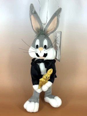 Warner Bros. Bolsa de frijoles Studio Store BUGS BUNNY HOLLYWOOD OSCARS con etiquetas como nueva 2000 Foto 1 de 2