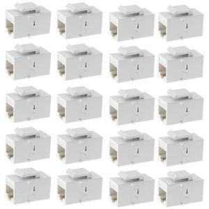 Ethernet--Koppler, 20-Pack Cat6 Rj45--Buchse Inline-Buchsen C3L96056 - Afbeelding 1 van 7