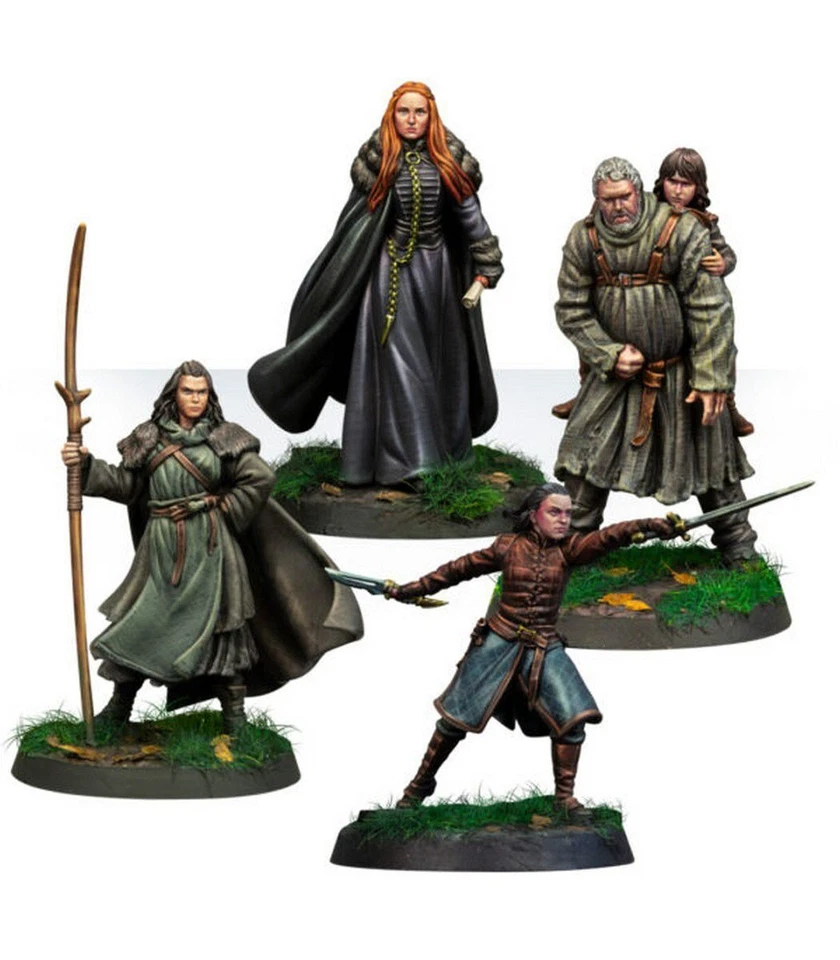 Stark Wolfpack Expansion: Knight Models Game of Thrones Miniatures Game - Image 1 of 1