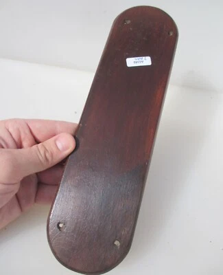 Victorian Wooden Finger Plate Push Door Handle Antique Old Vintage Wood -£12each - Image 1 of 4