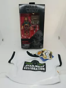 Star Wars 2015 Celebration Build a Bear Excl. Camisa + Serie Negra MAZ KANATA - Imagen 1 de 11