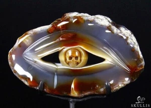 17.04.2015 ACSAD (A Crystal Skull a Day) - I See You - Achat geschnitztes Totenkopfauge - Bild 1 von 14