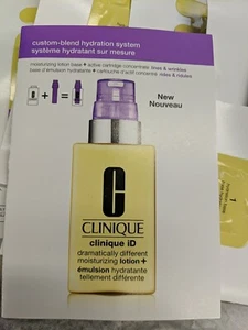 5x Clinique iD Dramatically Different Moisturizing Lotion+ Lines/Wrinkles Sample - Picture 1 of 3