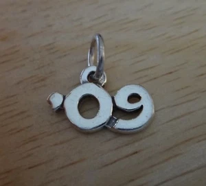 Sterling Silver 10x15mm '09 Graduation Birth Anniversary Year 2009 Charm - Picture 1 of 3