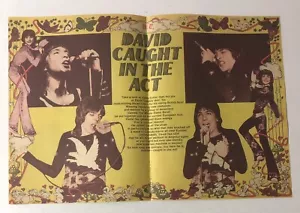 1970s David Cassidy Caught In The Act Vintage Article Ephemera ART2 - Bild 1 von 3