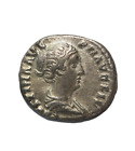 Faustina II 170-175 AD,AR Denarius, 3,12 g.    SOR-86