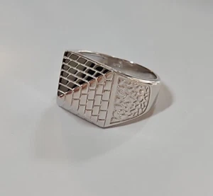 925 Sterlingsilber Pyramidenring, Größe U - Bild 1 von 6
