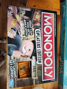 Hasbro Monopoly Game: Cheaters Edition Board Game (E1871) Complete - Picture 1 of 9