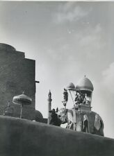 Woman Riding An Elephant In A Howdah - Film Still ? c1950s Photo #2