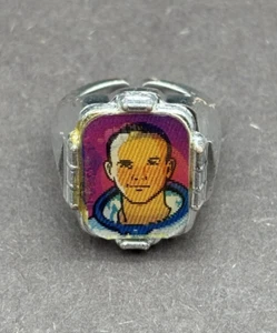 Vintage Michael Collins Astronaut Apollo 11 Vari-Vue Kunststoff Flackerring Preis. - Bild 1 von 6