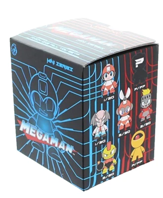 MEGAMAN MINI SERIE Kidrobot Cieco Figura NUOVO SIGILLATO CAPCOM Vinyl Toy red - Immagine 1 di 4