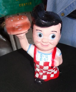Aluminium Bob's Big Boy Werbung Statue Figur 7" groß - Bild 1 von 6