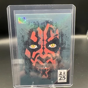 Battle Worn - Art Of Darth Maul AM-8 - 2024 Topps Chrome Star Wars Galaxy - Bild 1 von 2