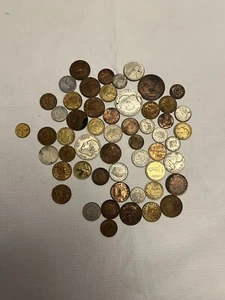 Großes Lot von 50+ Weltmünzen Sortiment - Bild 1 von 6