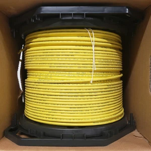 BELDEN 3613 Cat 6+ Premium Cable 4-Pair U/UTP CMP LP Yellow 1000ft 3613 004A1000 - Picture 1 of 6