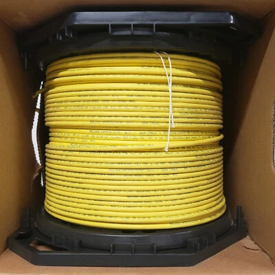 BELDEN 3613 Cat 6+ Premium Cable 4-Pair U/UTP CMP LP Yellow 1000ft 3613 004A1000 - Image 1 of 4