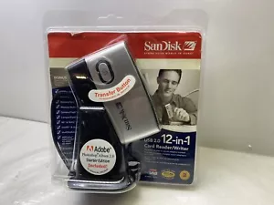 SanDisk (SDDR-89-AW15) - USB 2.0 12-in-1 Card Reader/Writer. New in Open box. - Picture 1 of 4