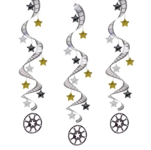 Hollywood Movie Reel - Stars Swirl - Party Decorations - Picture 1 of 1