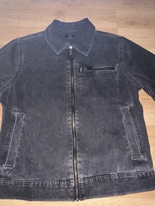 Express Men’s Jean Jacket Gray Size S - Picture 1 of 24