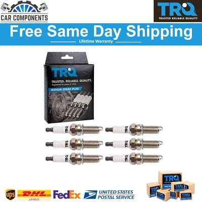 TRQ Spark Plug Set Fits Acura Dodge Freightliner Genesis Honda Hyundai Kia - Image 1 of 4