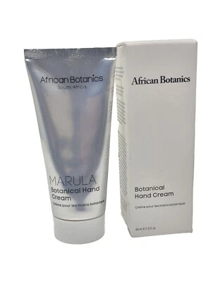 Crema de manos botánica African Botanics Marula 60 ml 2 oz  Foto 1 de 4