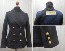burberry pea coat womens