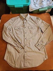 Sovereign Code Los Angeles Men's MEDIUM L/S Gray Button Down EUC. GB25 - Picture 1 of 12