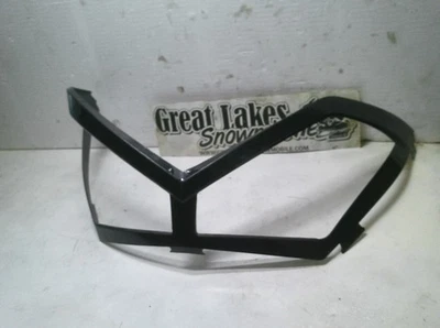 Polaris Snowmobile Fusion 600 700 900 RMK Switchback Black Windshield Trim - Image 1 of 4