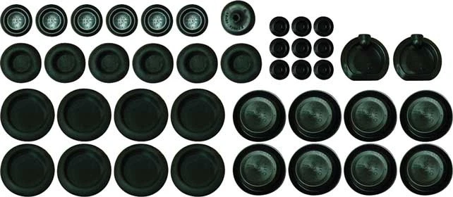 Belvedere Coronet GTX Satellite 1966-1967; Juego de enchufes de carrocería; Juego de 41 piezas Foto 1 de 1