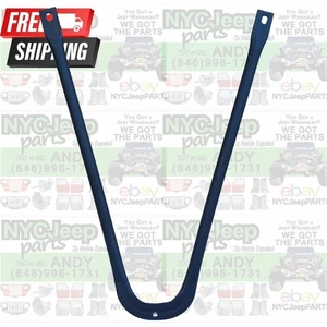 Soporte de tubo de soporte de barra en V carcasa radiador parrilla delantera Jeep Wrangler TJ 97-06 OEM - Imagen 1 de 18
