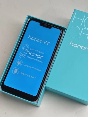Huawei Honor 8C 6.26" 13MP 128GB Google (GlobaL) Android Smartphone Grade A+ - Image 1 of 4