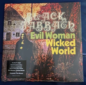 Black Sabbath Evil Woman Bild VINYL Wicked World Paranoid The Wizard RSD Neu - Bild 1 von 6