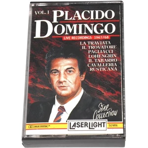 Placido Domingo Live Recordings 1967-68 Vol. 1 (Cassette Tape 1990) PLAY TESTED - Picture 1 of 6
