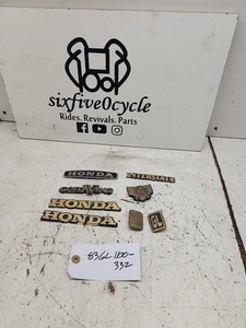 Honda GL1100 Goldwing misc badge set - Picture 1 of 13