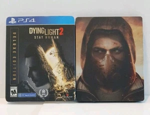 Dying Light 2 Deluxe Edition Steelbook - solo custodia e cover - senza gioco - custodia #1 - Foto 1 di 3