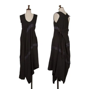 Y's Bias Switching Checked Sleeveless Dress Size 2(K-159458) - Picture 1 of 12